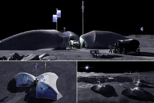انتشار طرح های مفهومی از اقامتگاه های فضانوردان در ماه