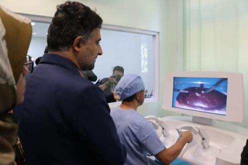 راه اندازی ربات جراحی ازراه دور سینا در بیمارستانی در اندونزی