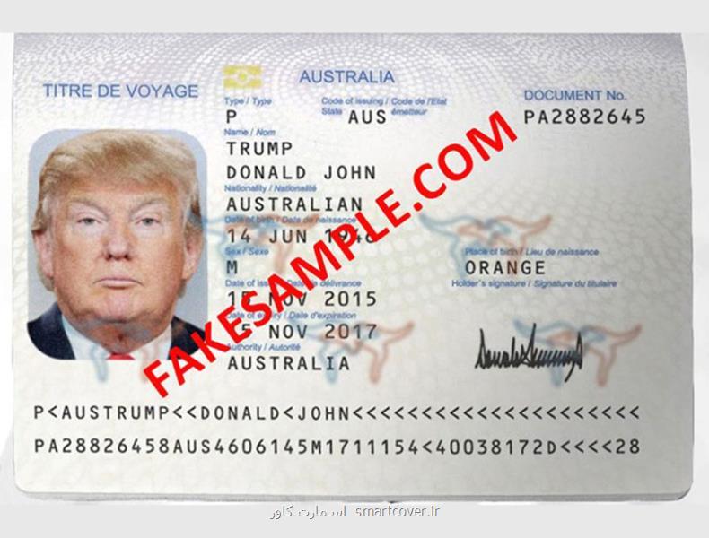 fake national id card template