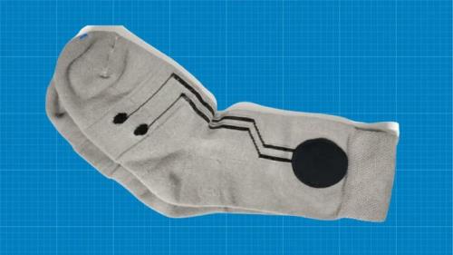جوراب های هوشمند اضطراب بیماران را ردیابی می کند