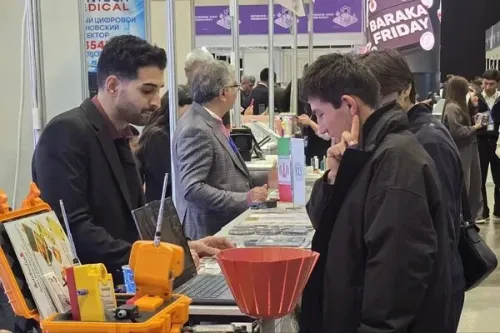 پاویون شرکت های دانش بنیان در نمایشگاه هفته نوآوری ازبکستان