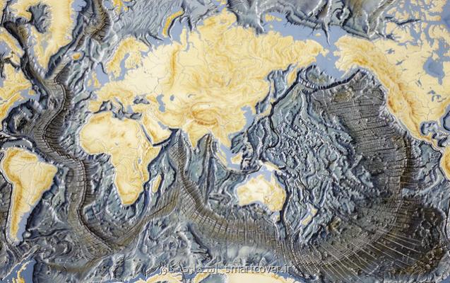 حدودا یك پنجم سطح اقیانوس های زمین نقشه برداری شده است