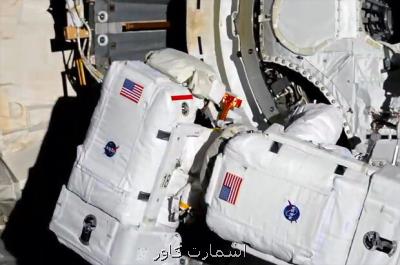 راهپیمایی فضایی 5 ساعته فضانورد ناسا پیش از بازگشت به زمین