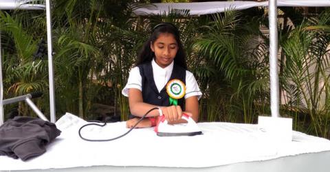 میز اتویی كه دختر ۱۴ ساله هندی را برنده جایزه نوآوری ۱۱ هزار دلاری كرد